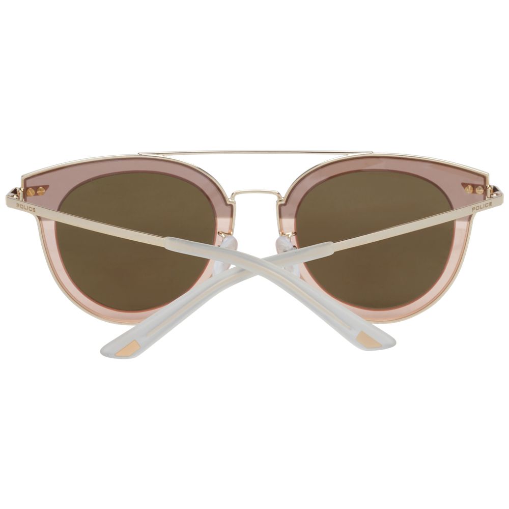 Roségoldfarbene Sonnenbrille für Herren