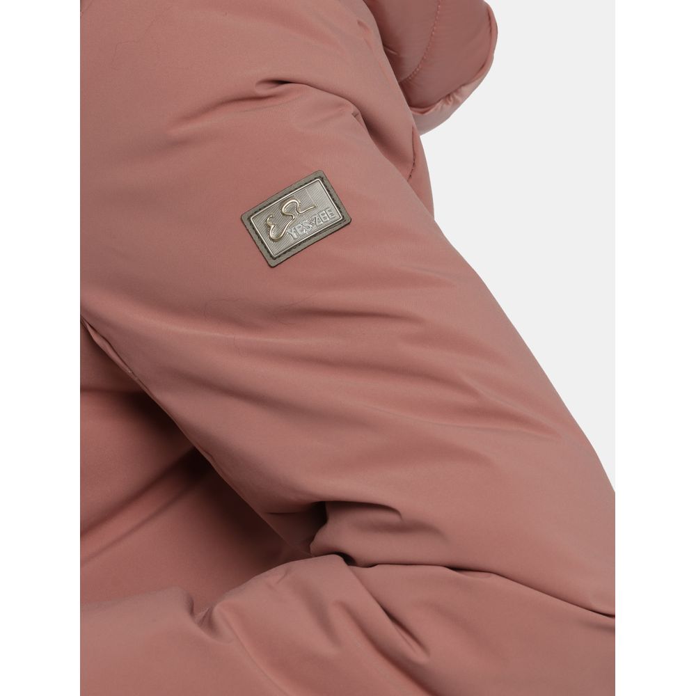 Rosa Nylon Jacken & Mantel