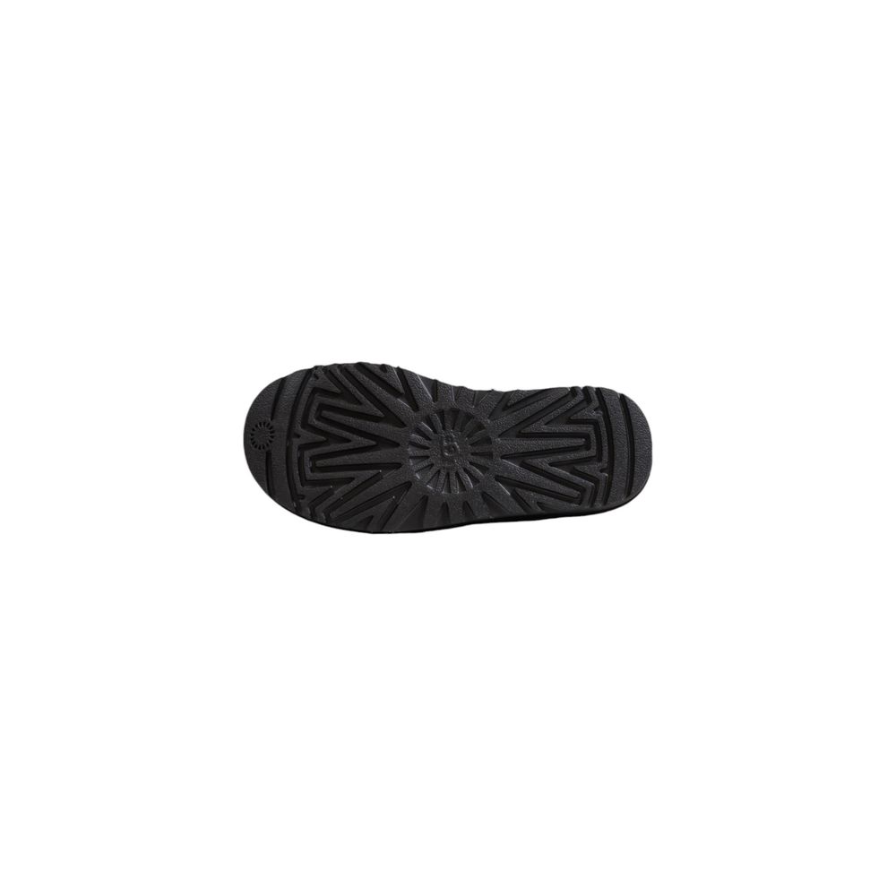 Schwarze Wildlederstiefel