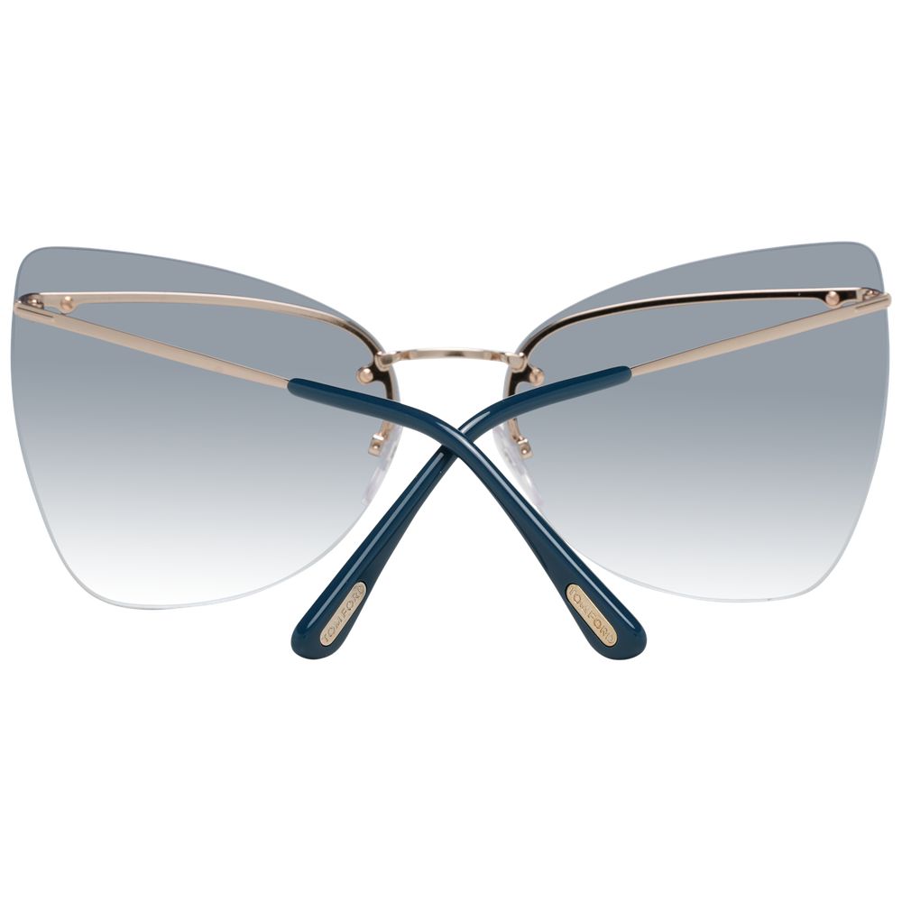 Sonnenbrille für Damen in Roségold