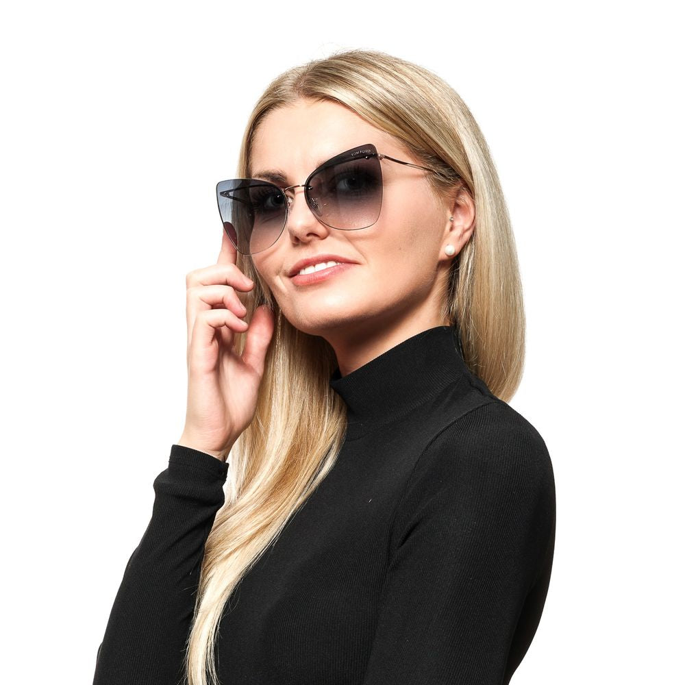 Sonnenbrille für Damen in Roségold