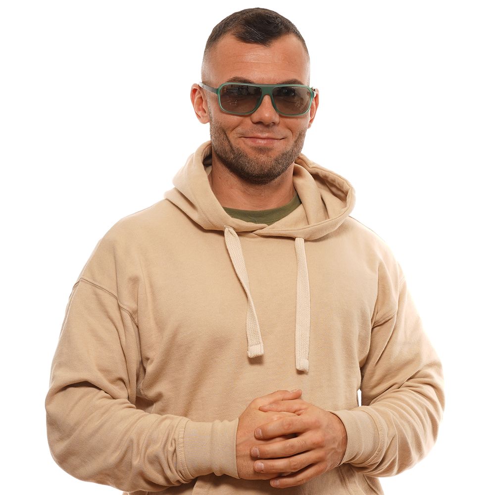 Grüne Sonnenbrille für Männer