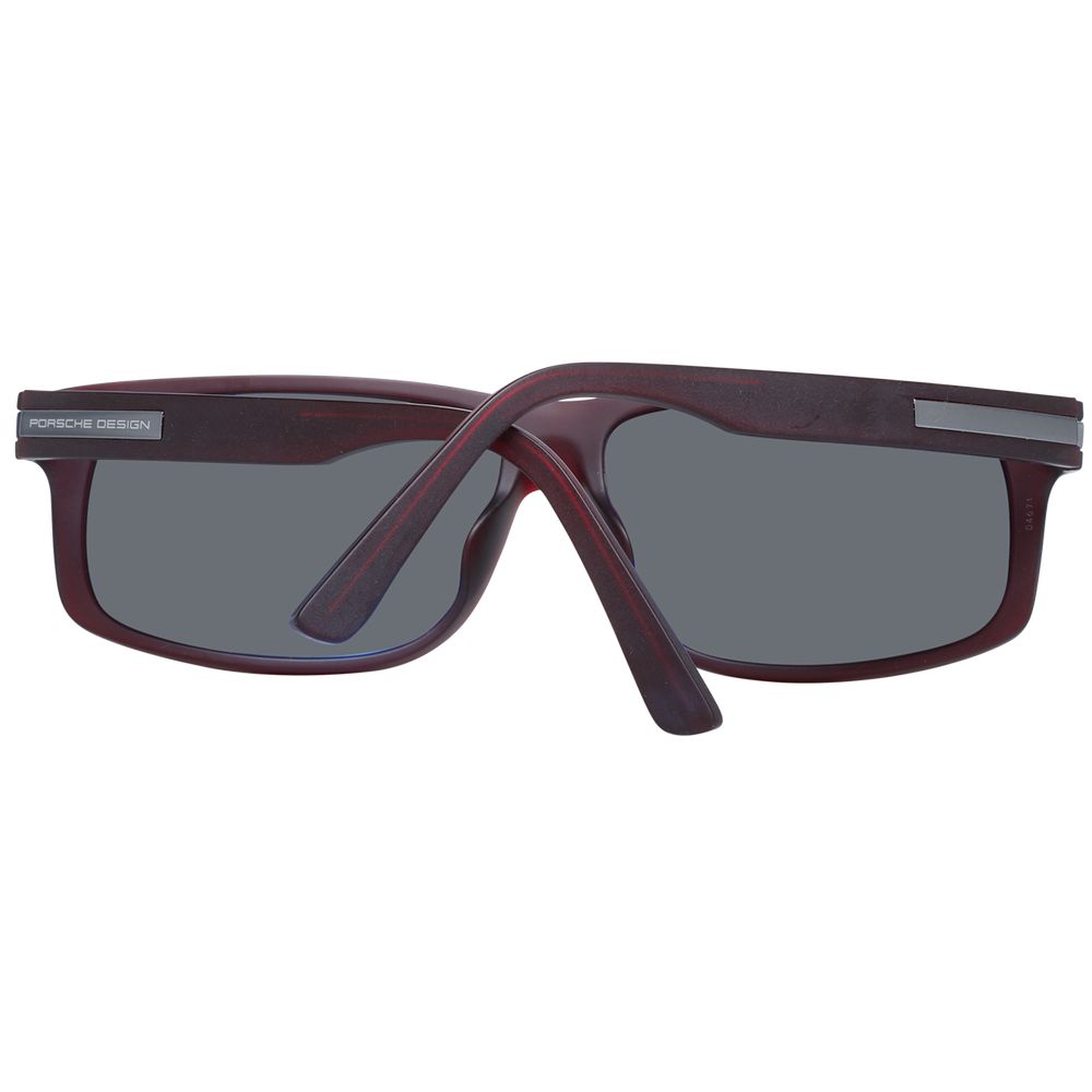 Burgunderrote Sonnenbrille für Männer