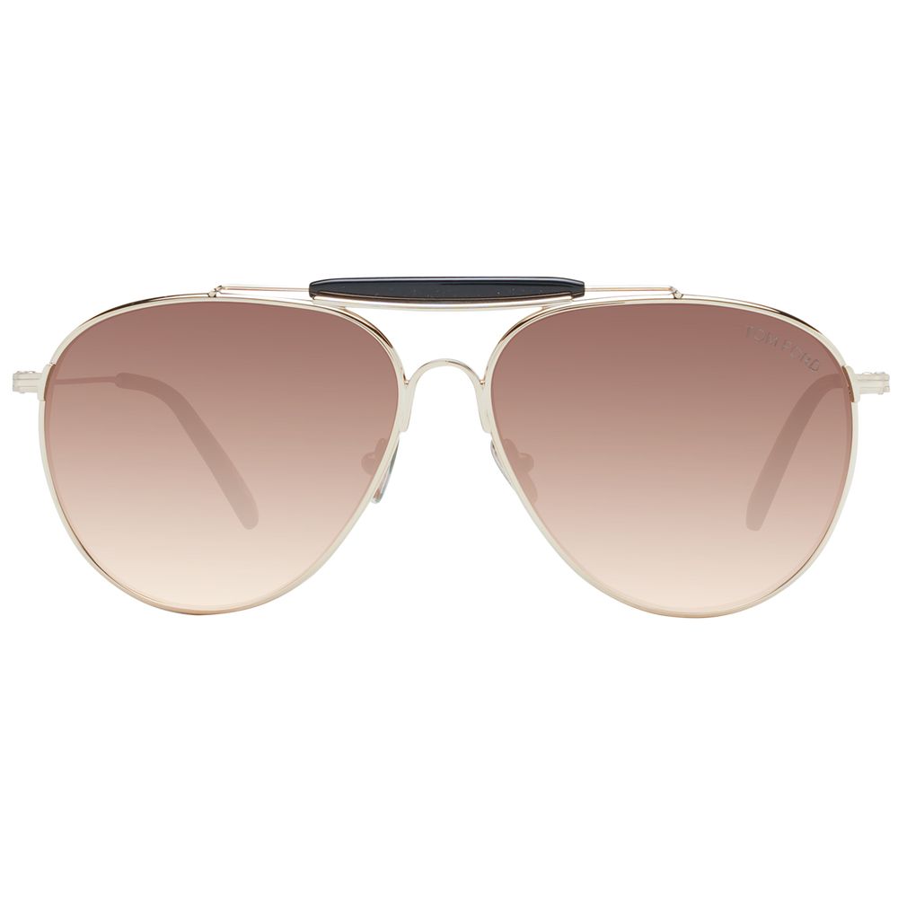 Goldene Sonnenbrille für Herren