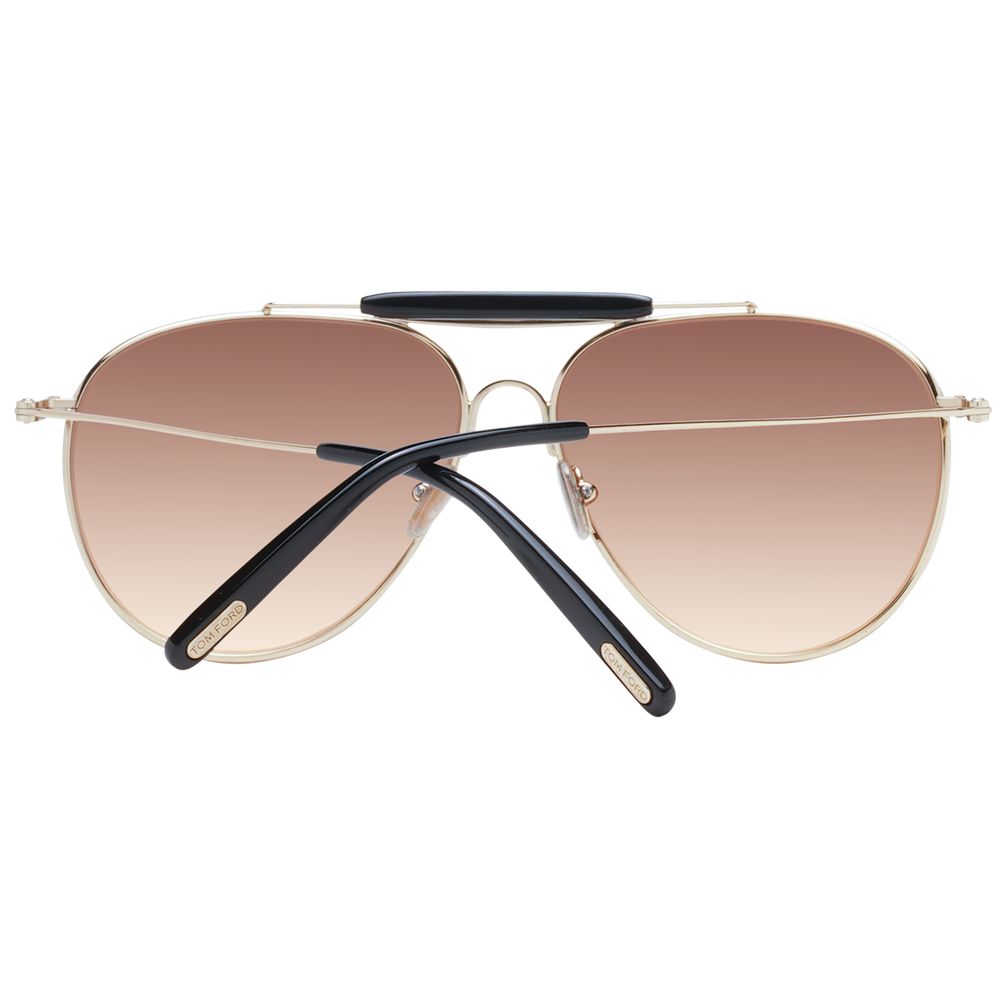 Goldene Sonnenbrille für Herren