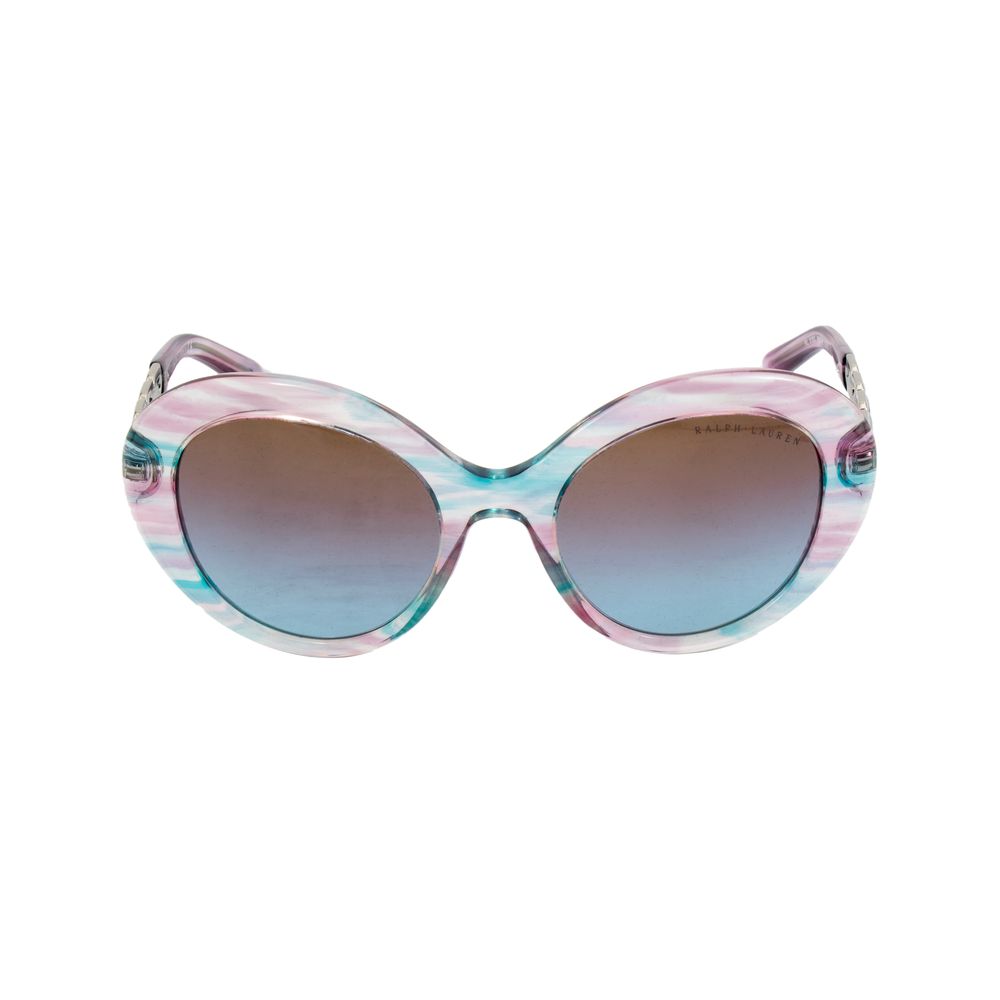 Sonnenbrille aus transparentem Kunstharz