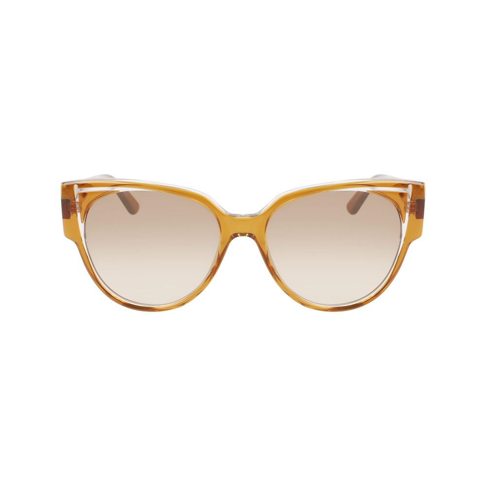 Braune Sonnenbrille aus Acetat