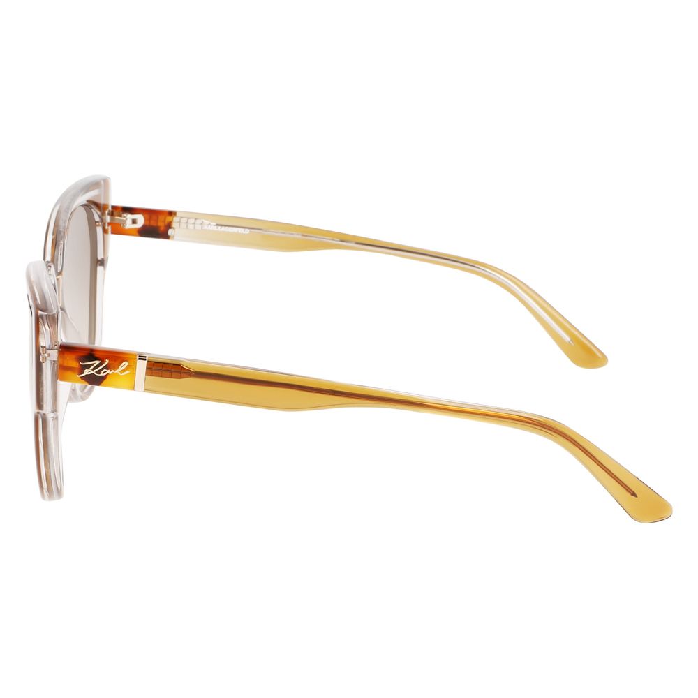 Braune Sonnenbrille aus Acetat