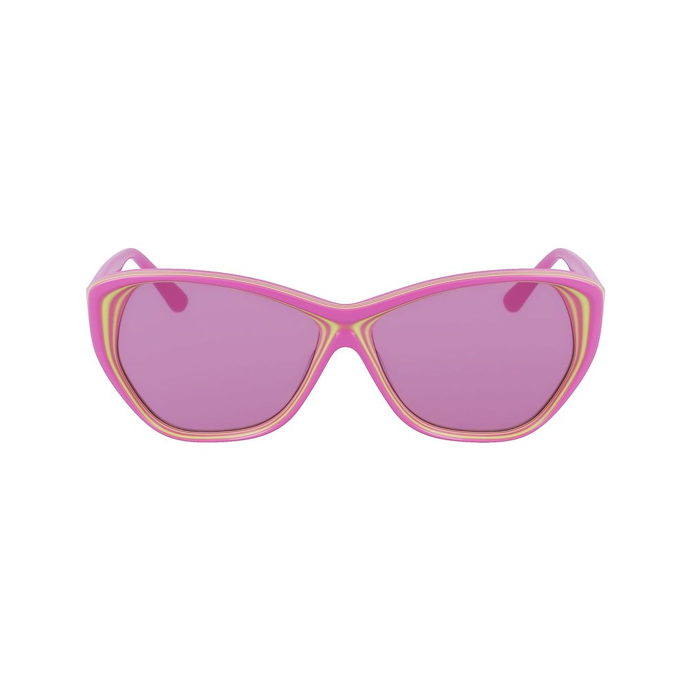Mehrfarbige Sonnenbrille aus Acetat