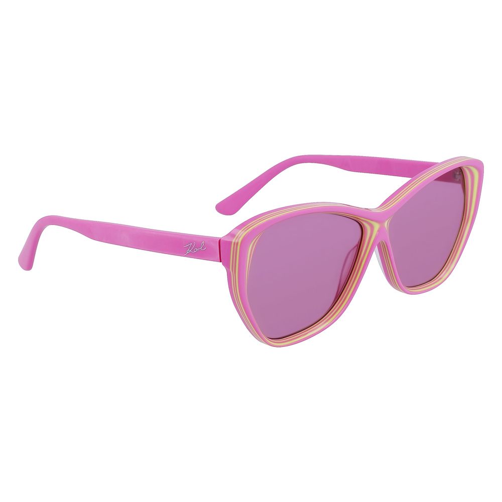 Mehrfarbige Sonnenbrille aus Acetat
