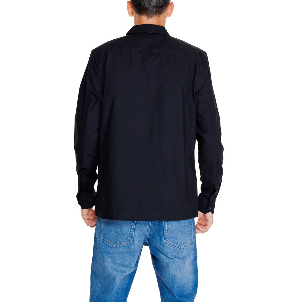 Black Recycled Cotton Shirt