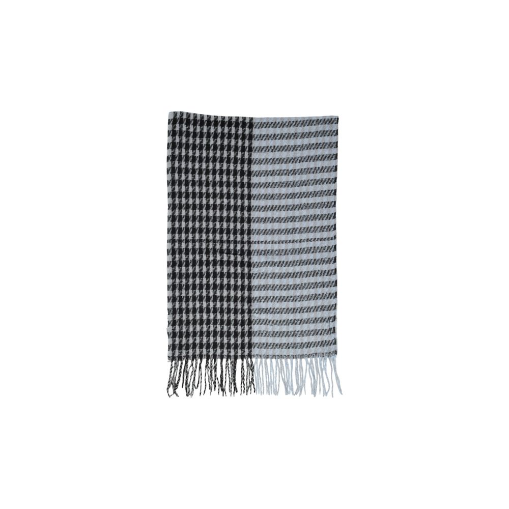 Blauer Schal aus recyceltem Polyester