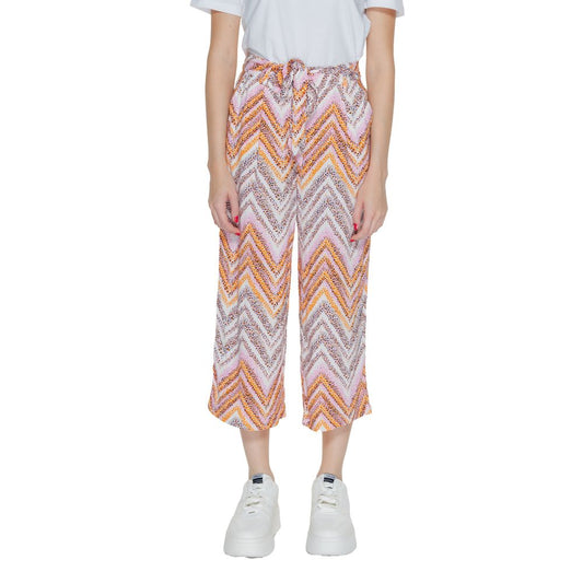 Mehrfarbige Jeans und Hose aus Viskose