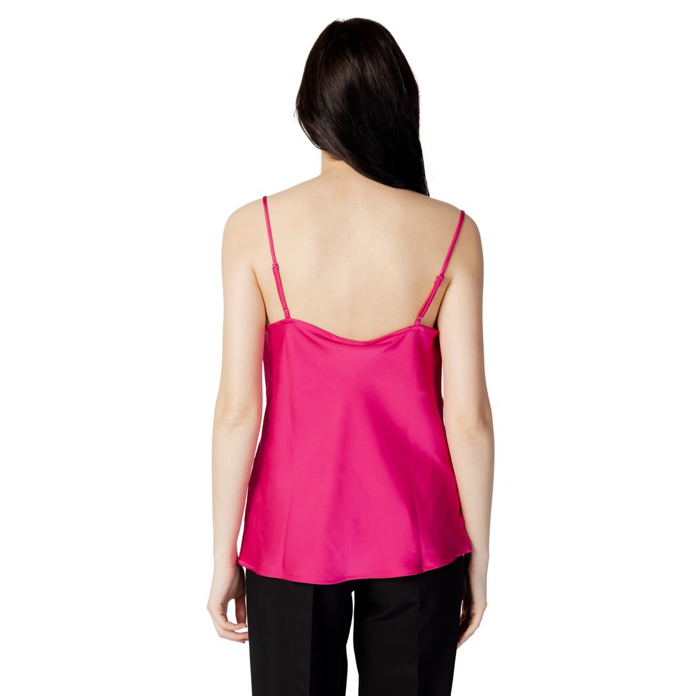 Rosa Polyester Tops & T-Shirt