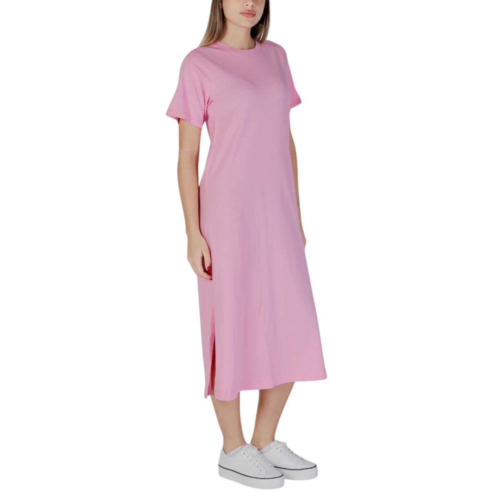 Mehrfarbiges Baumwollkleid
