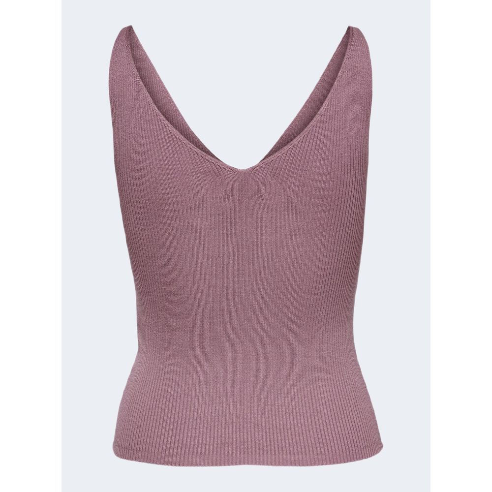 Lila Viskose Tops & T-Shirt