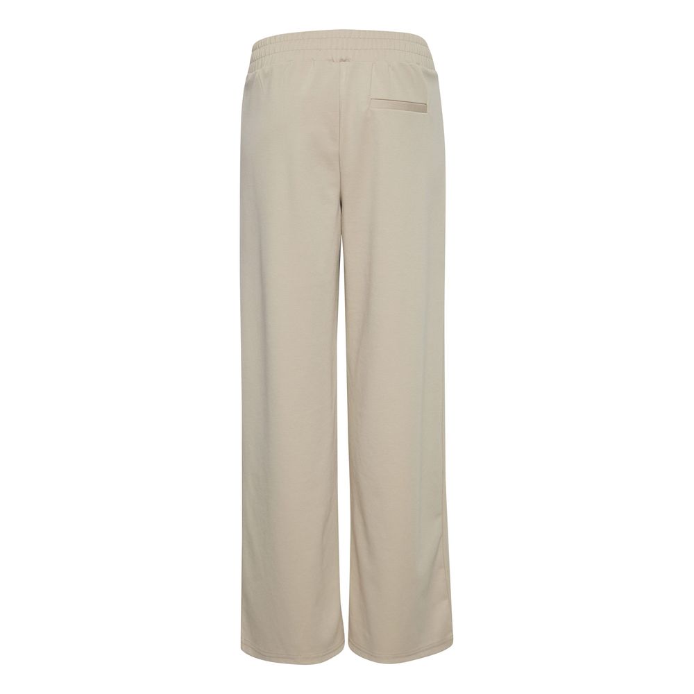 Beige Recycled Polyurethane Jeans & Pant