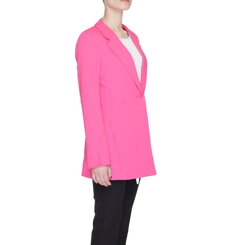 Rosa Polyester Anzüge & Blazer