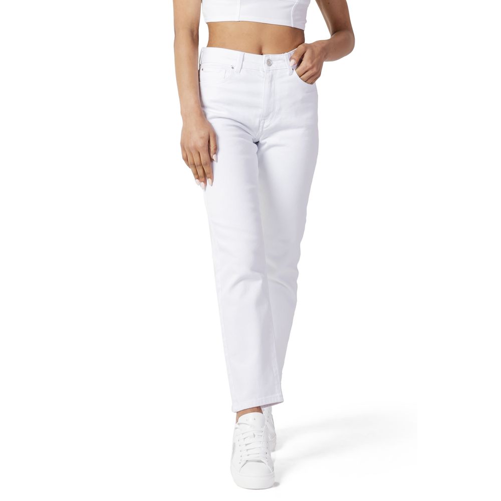 Weiße Jeans und Hose aus Baumwolle
