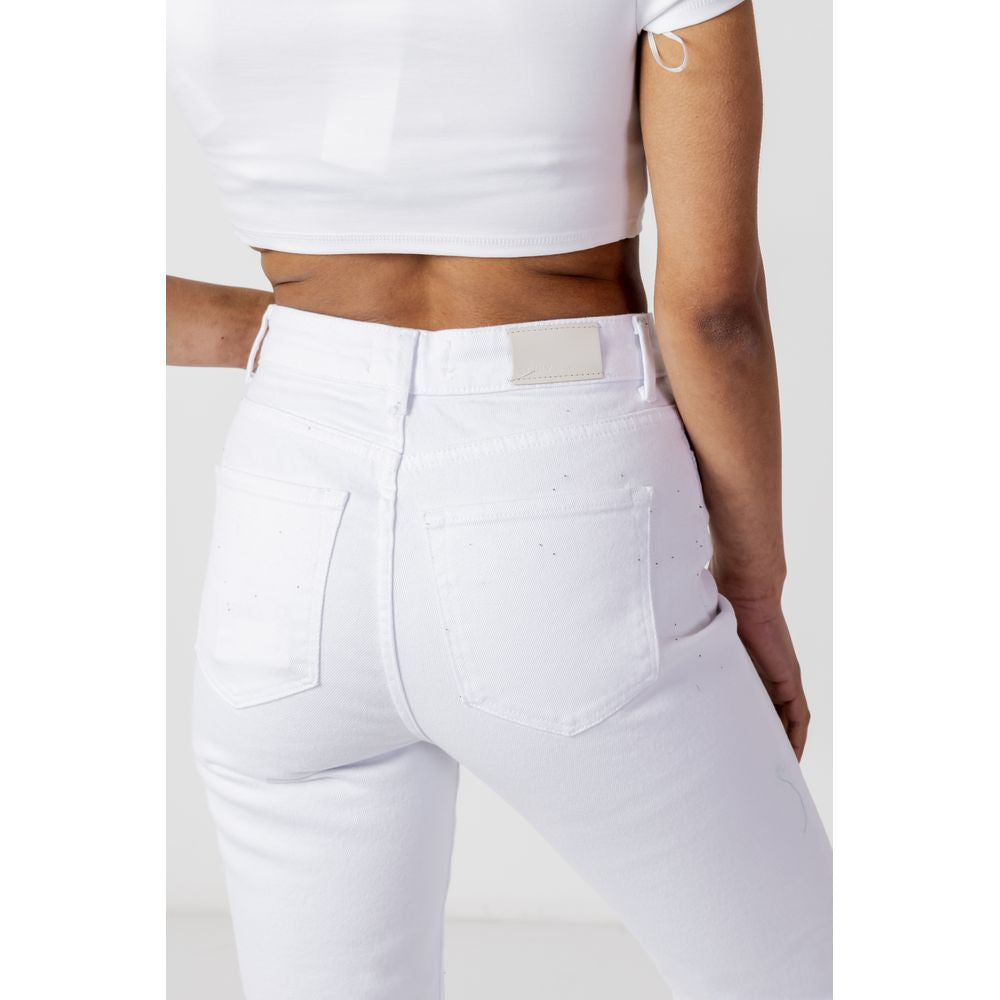 Weiße Jeans und Hose aus Baumwolle