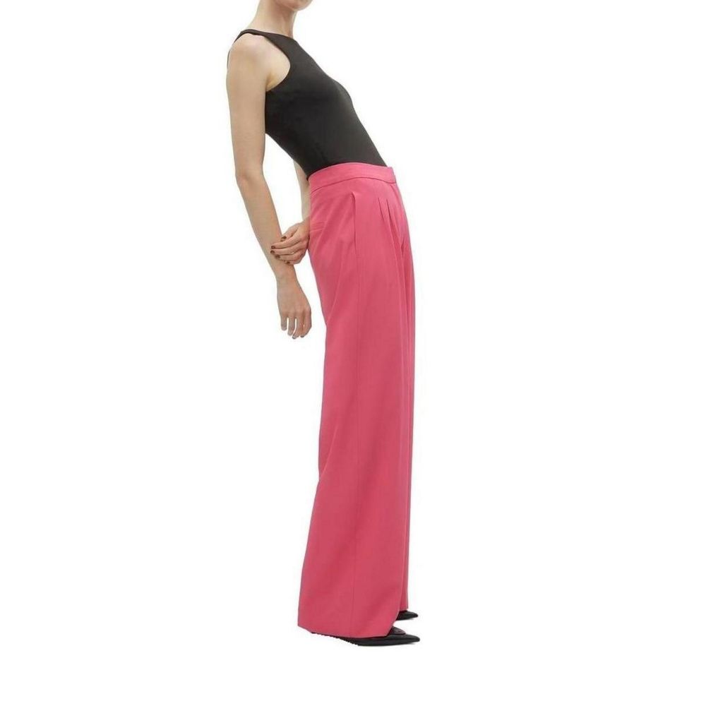 Rosafarbene Jeans und Hose aus Polyester