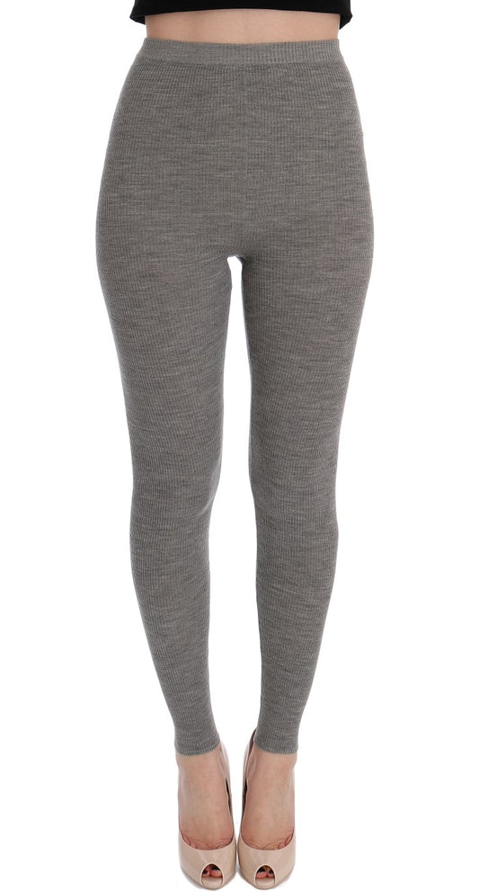 Elegante Strumpfhose aus Kaschmir mit hoher Taille
