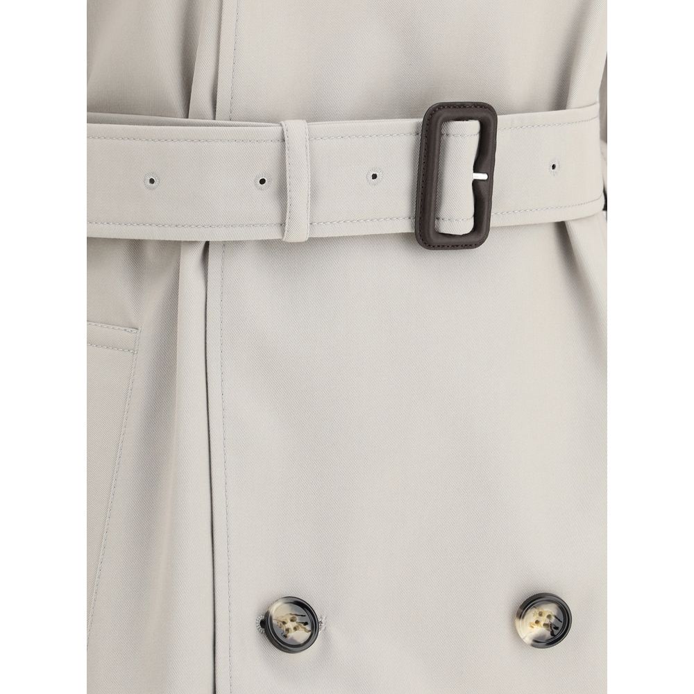 Breasted Trench Jacket