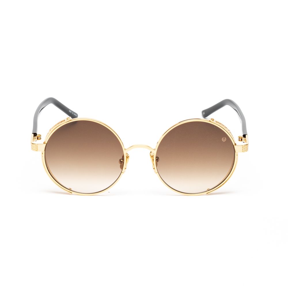 Gold Haircalf Sunglasses