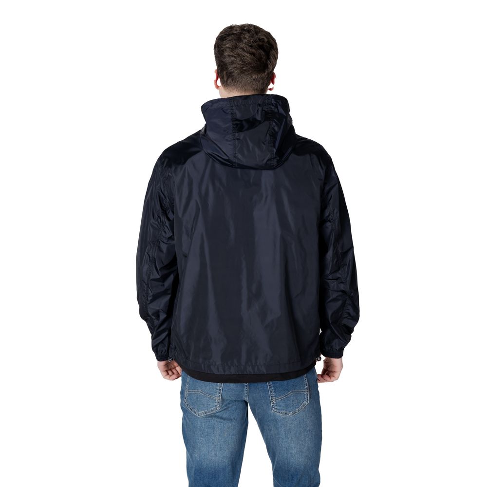 Blue Polyamide Jacket