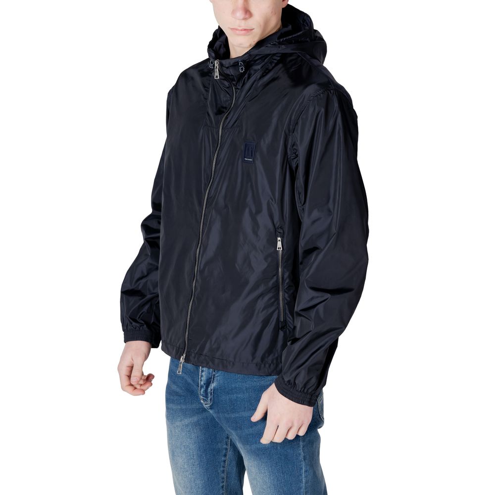 Blue Polyamide Jacket