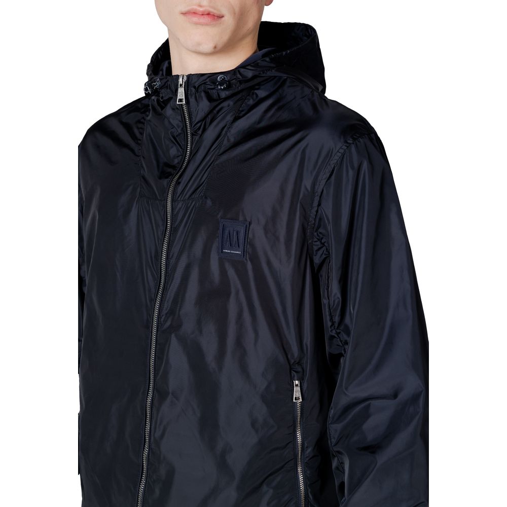 Blue Polyamide Jacket