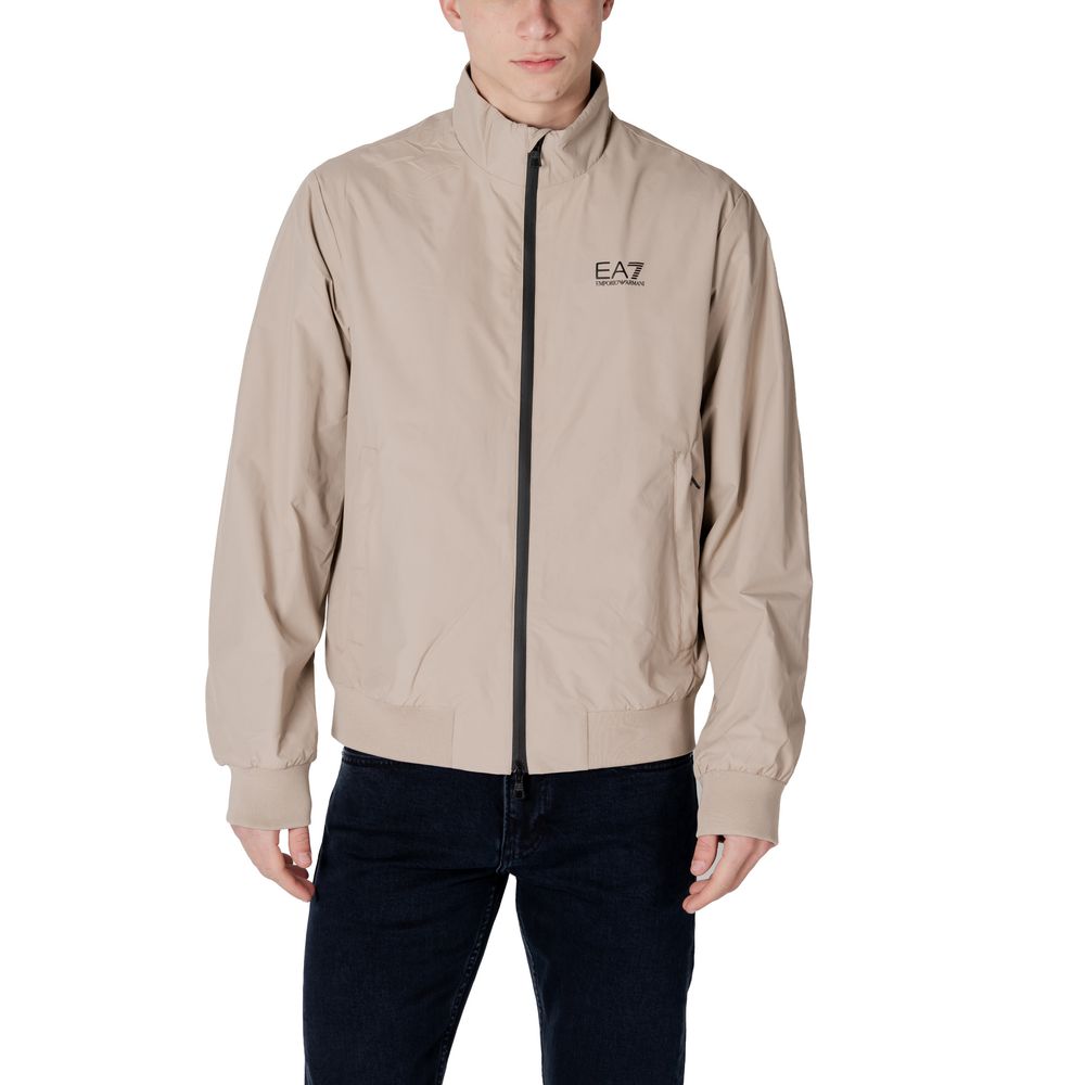 Beige Polyamide Jacket