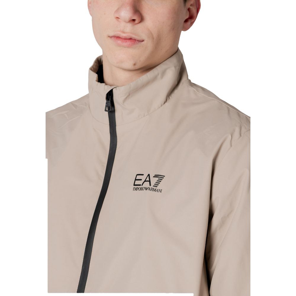 Beige Polyamide Jacket