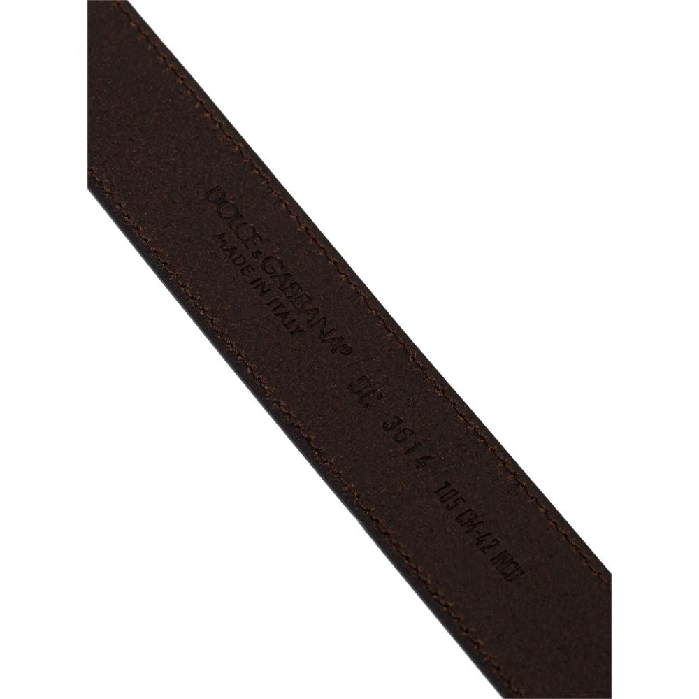 Brown Calfskin Belt