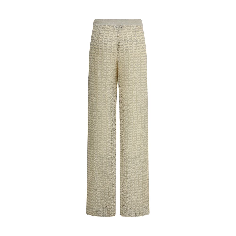 Lurex knit Pants