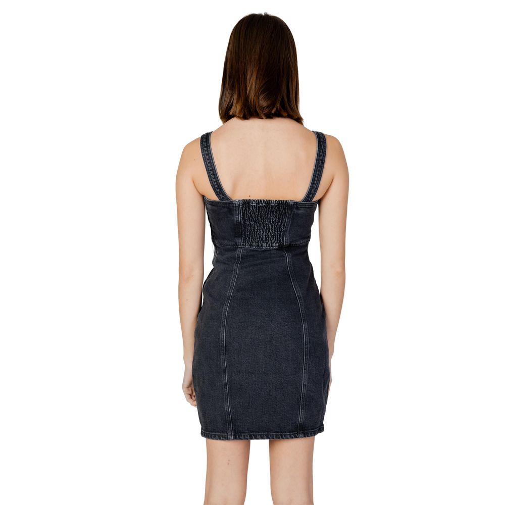 Black Recycled Cotton Dress