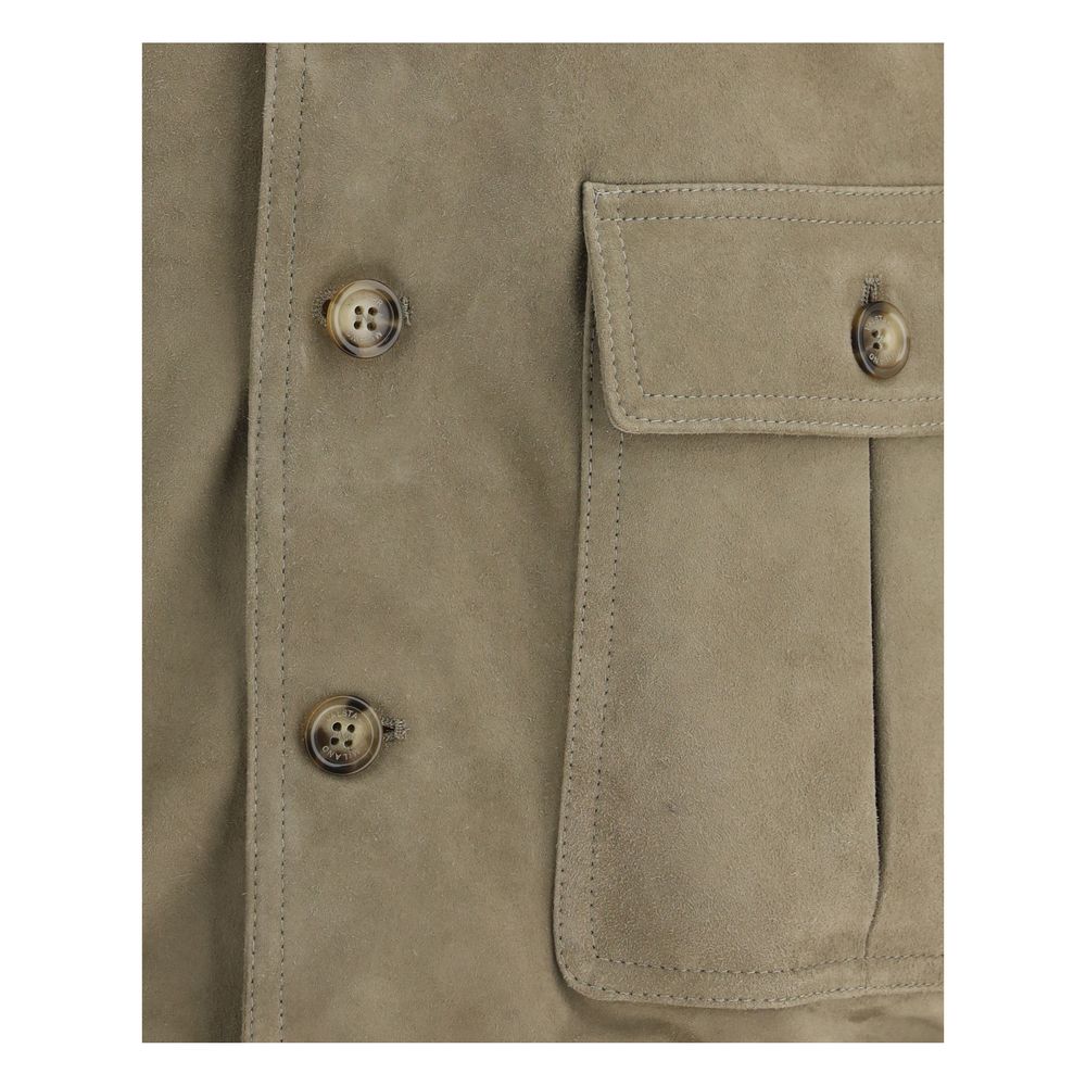 Suede leather Jacket