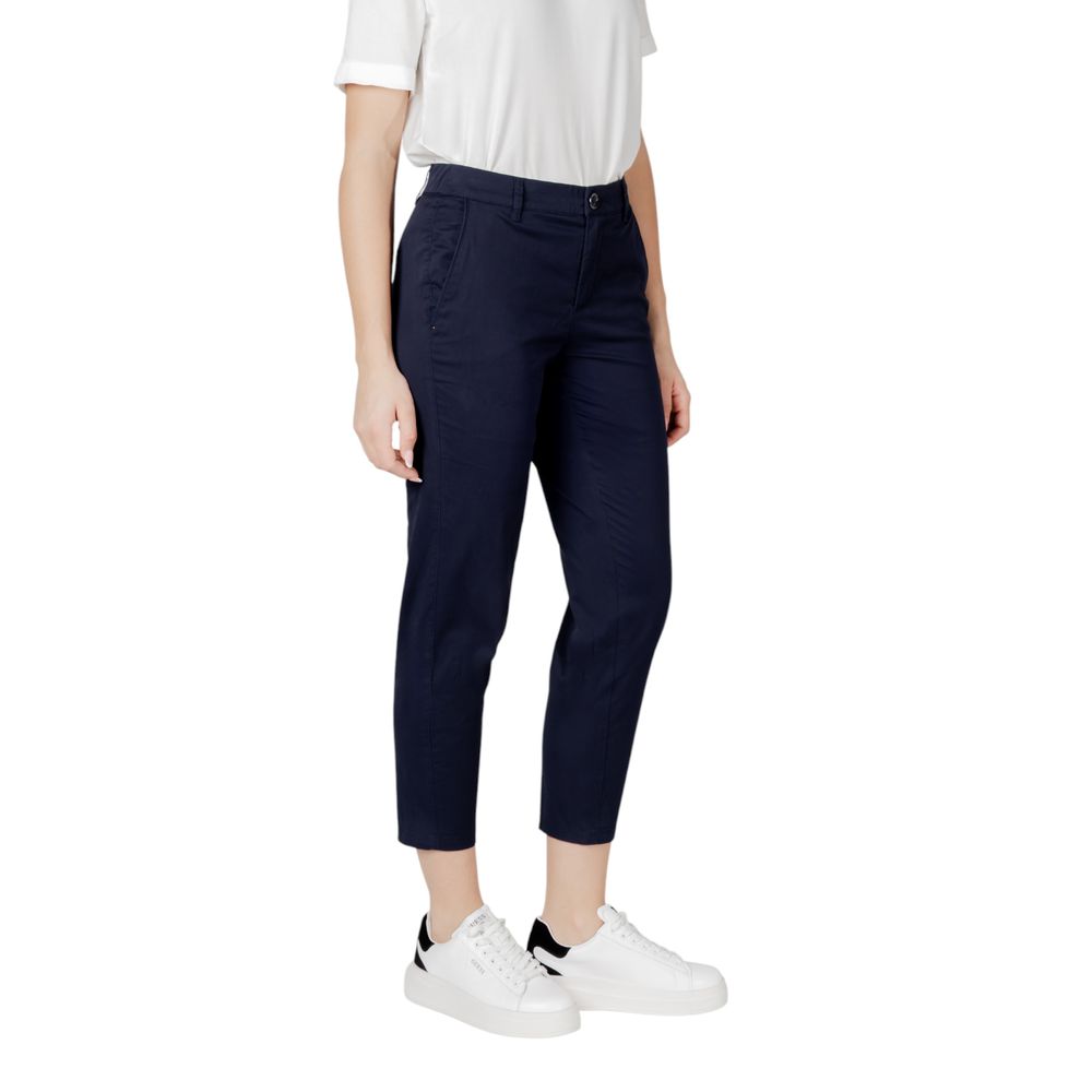 Blue Cotton Jeans & Pant
