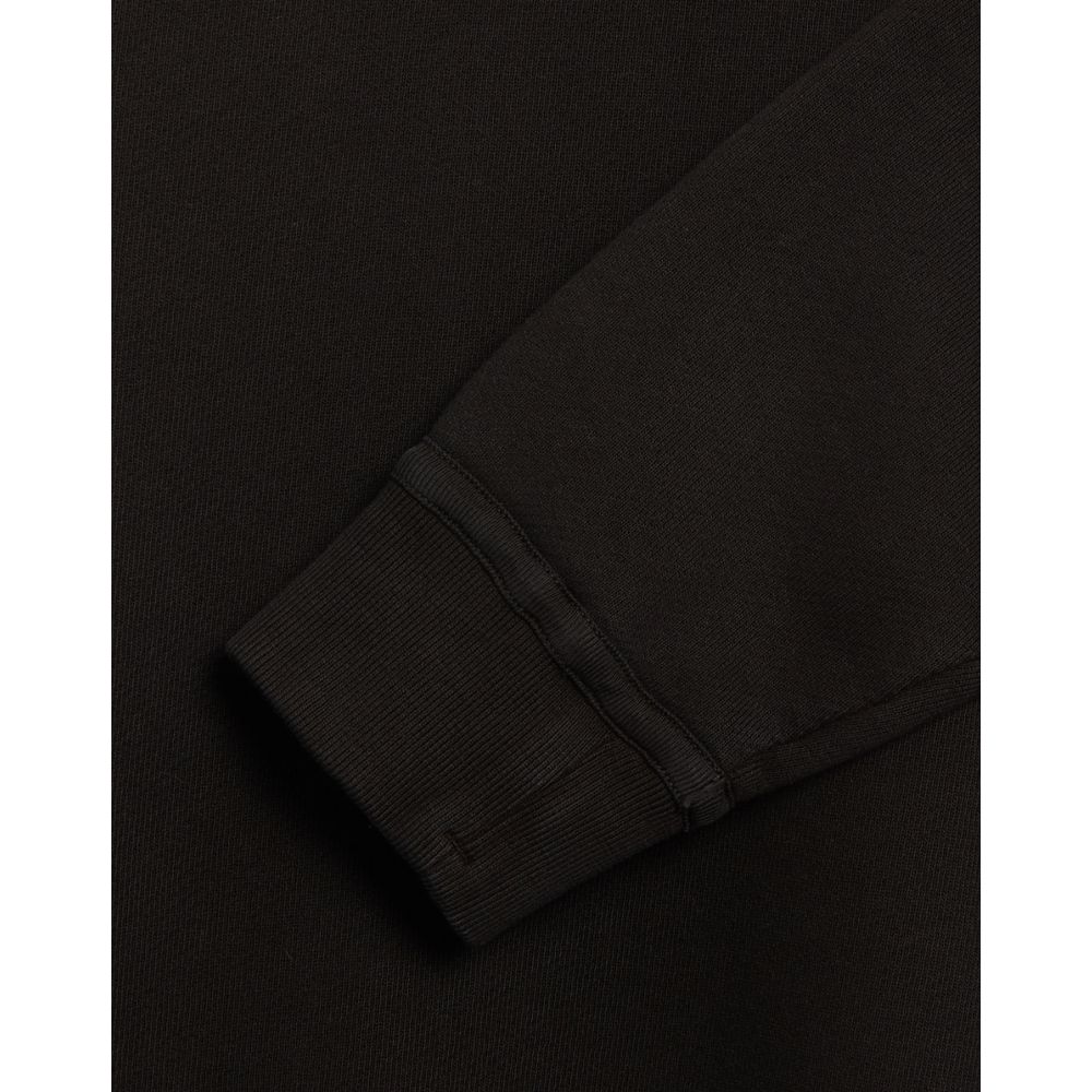 Black Cotton Sweater