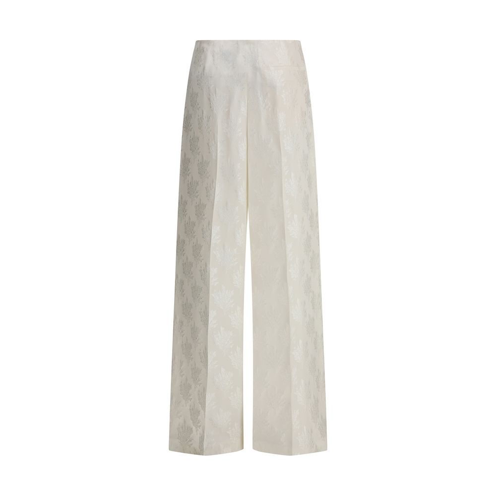 Satin Bouquet Pants