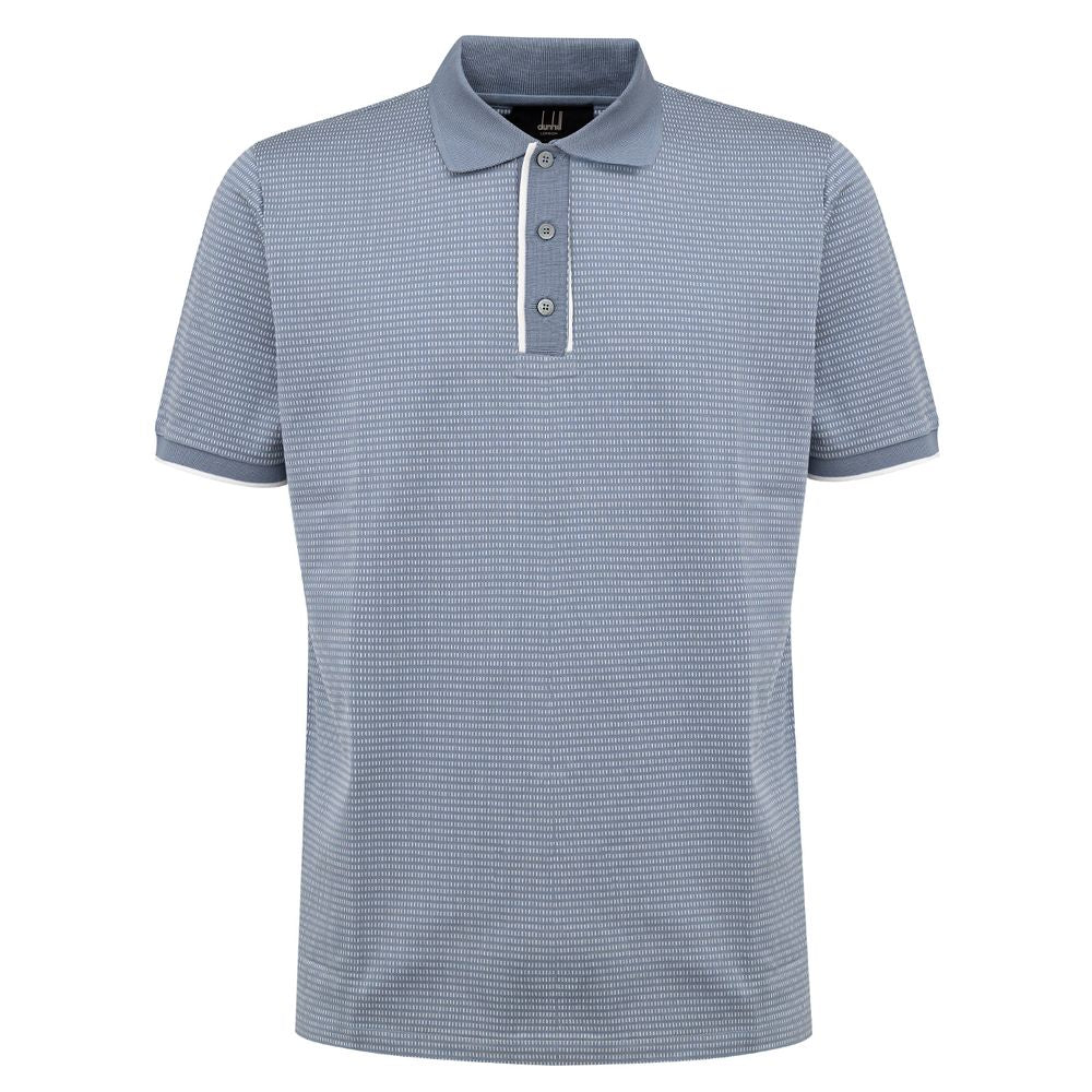 Light Blue Cotton Polo Shirt