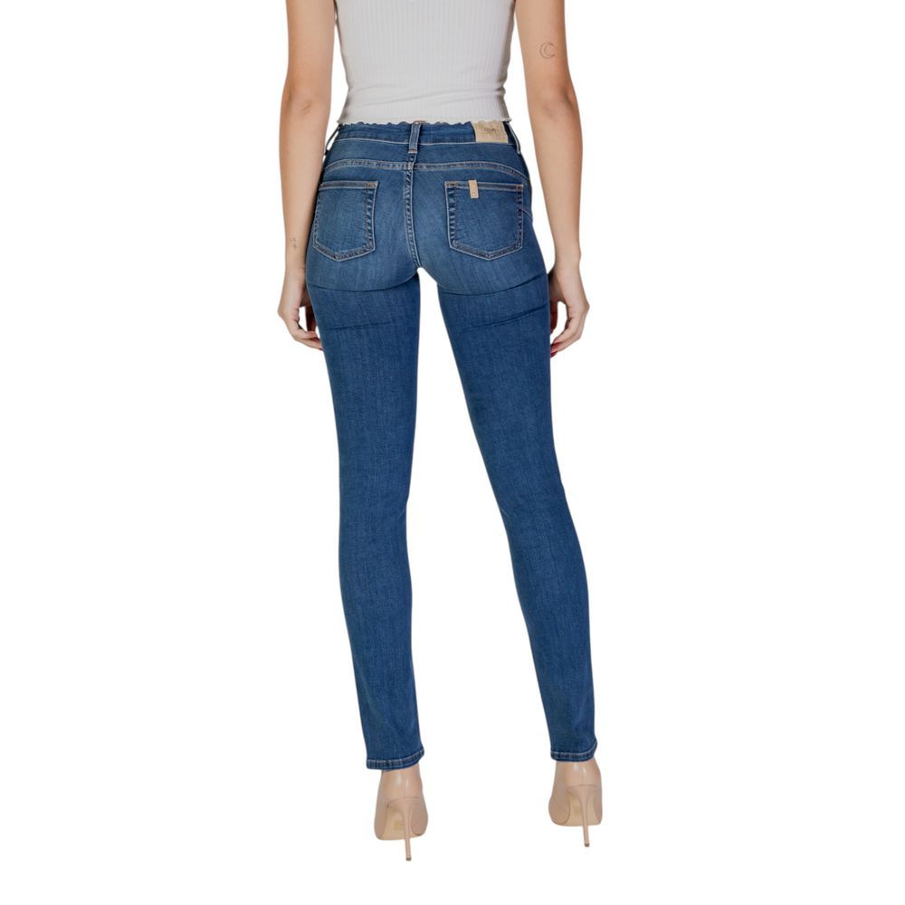 Blue Cotton Jeans & Pant