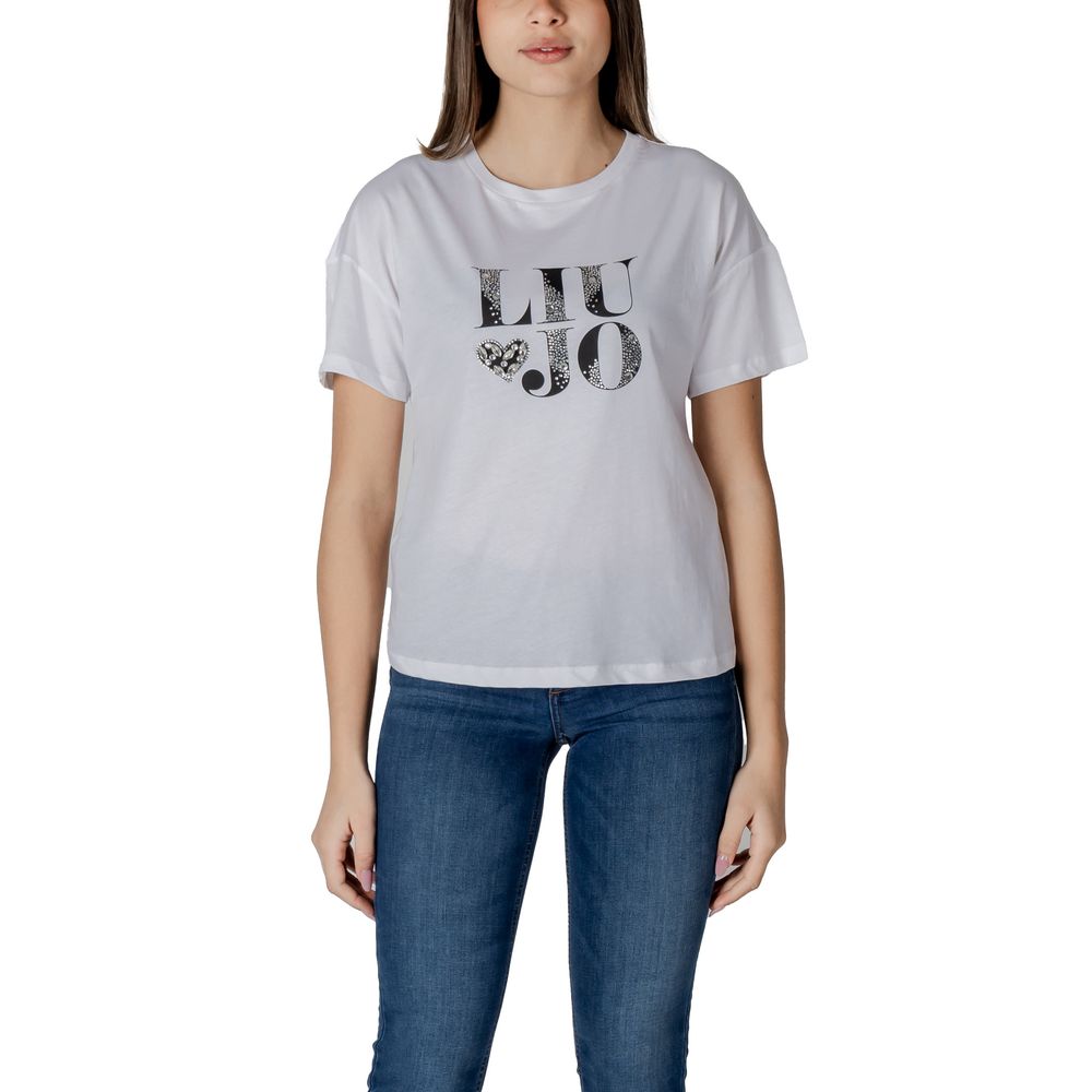 Black And White Cotton Tops & T-Shirt