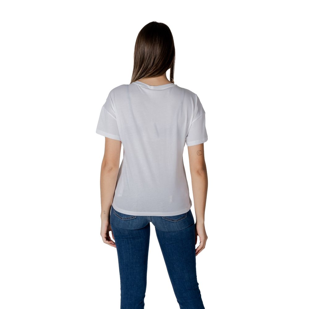 Black And White Cotton Tops & T-Shirt