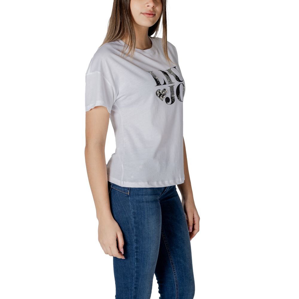 Black And White Cotton Tops & T-Shirt