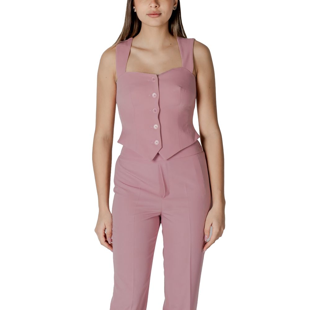 Multicolor Polyester Vest