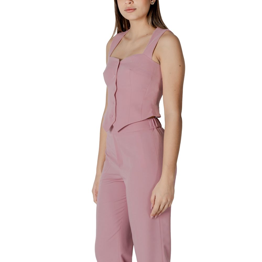 Multicolor Polyester Vest