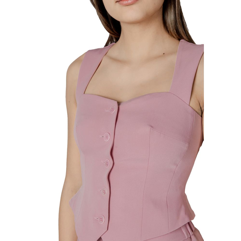 Multicolor Polyester Vest