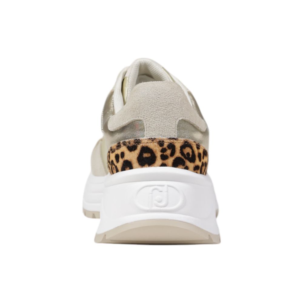 Gold Leather Sneaker