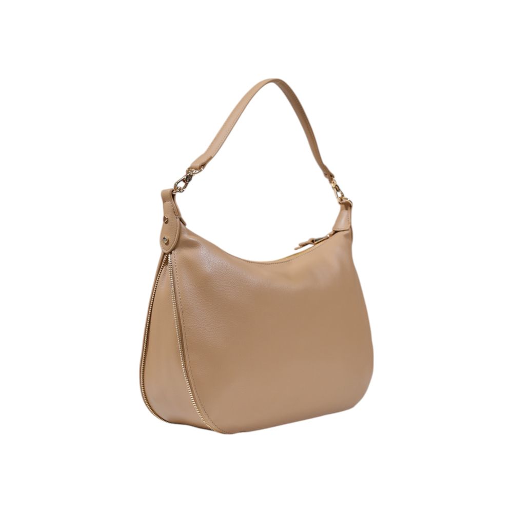 Beige Polyethylene Handbag